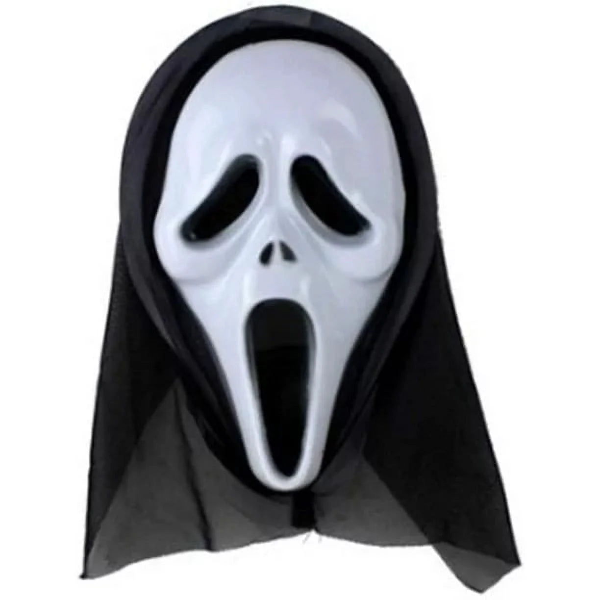 1Pc Scary Ghost Head Mask - Full Face Halloween Costume Gear