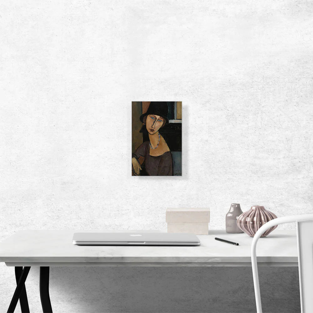 Jeanne Hebuterne with Hat 1917