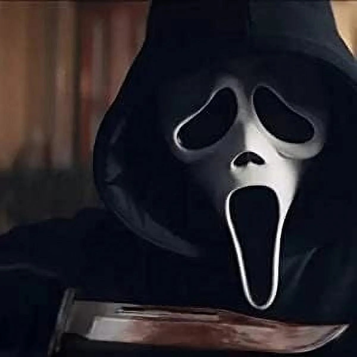 1Pc Scary Ghost Head Mask - Full Face Halloween Costume Gear