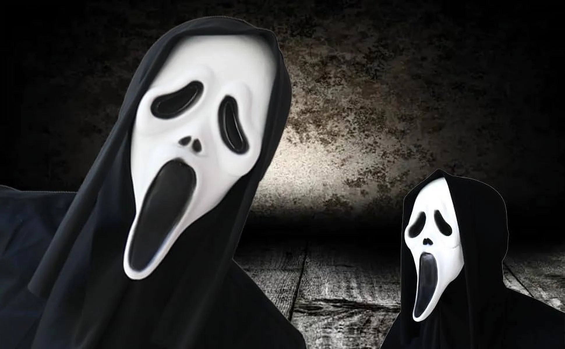 1Pc Scary Ghost Head Mask - Full Face Halloween Costume Gear