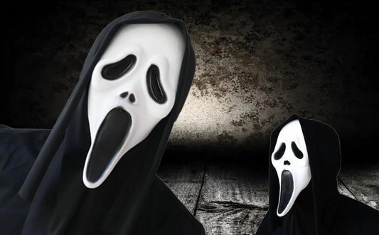 1Pc Scary Ghost Head Mask - Full Face Halloween Costume Gear