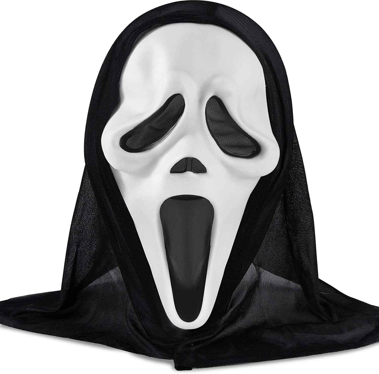 1Pc Scary Ghost Head Mask - Full Face Halloween Costume Gear
