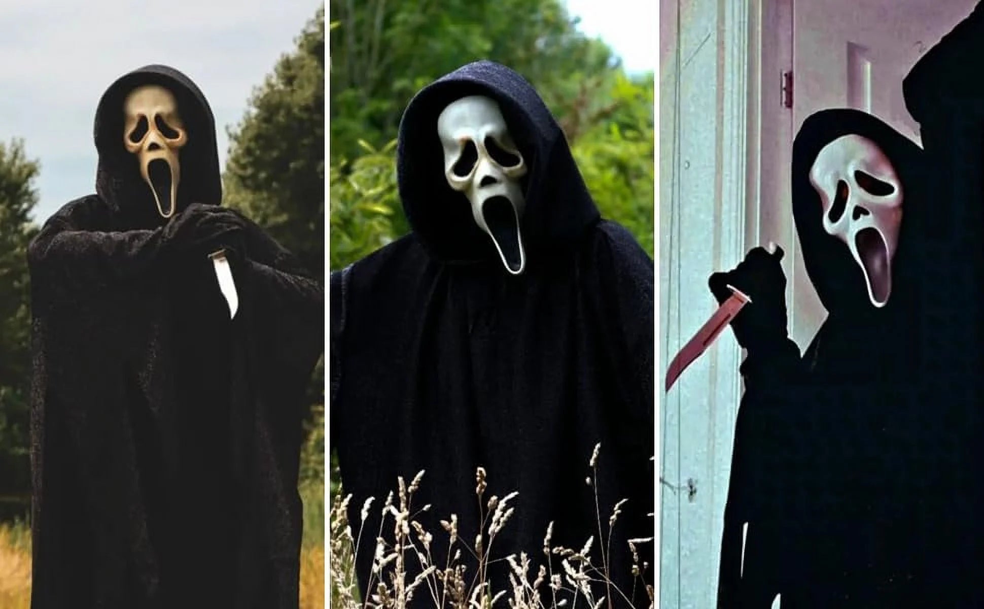 1Pc Scary Ghost Head Mask - Full Face Halloween Costume Gear